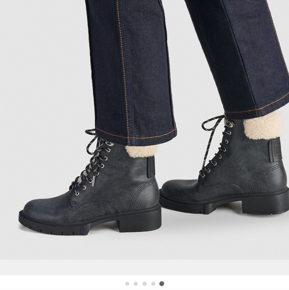 COACH Lorimer Combat Boots - Picture 2 of 8